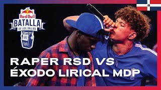RAPER RSD vs EXODO LIRICAL MDP - Octavos | Red Bull Dominicana 2020