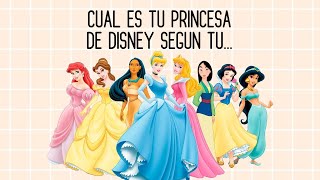 ¿Cuál es la canción de la princesa de disney según tu mes de nacimiento?|Test|Juli.L