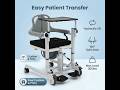Hydraulic Patient Lift Chair #shorts #caregiver #elderly #healthcare #mobility #disabled #homecare