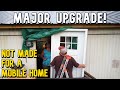 Fitting a RESIDENTIAL DOOR in a MOBILE HOME!