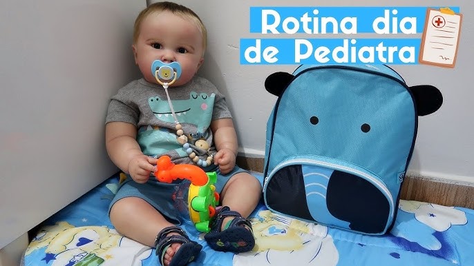 ROTINA DE BEBÊ REBORN RECÉM NASCIDO COM O OLIVER 👶💙 