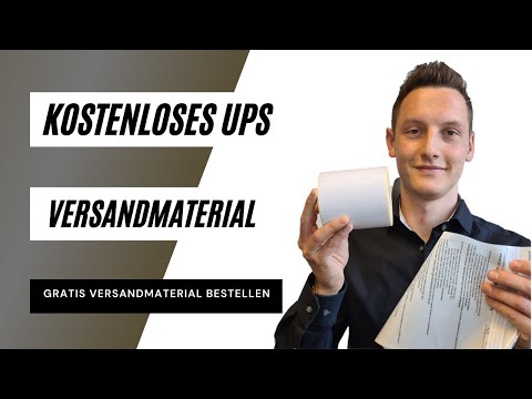 Kostenloses Versandmaterial bei UPS bestellen ? Mit diesem Trick sparst du richtig Geld im Versand✔️