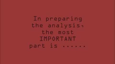 PROJECT ANALYSIS & EVALUATION.