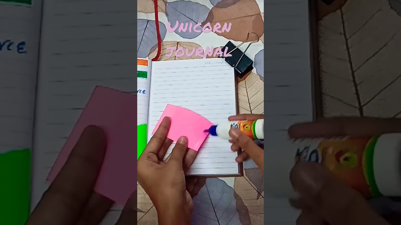 unicorn journal with me 🦄