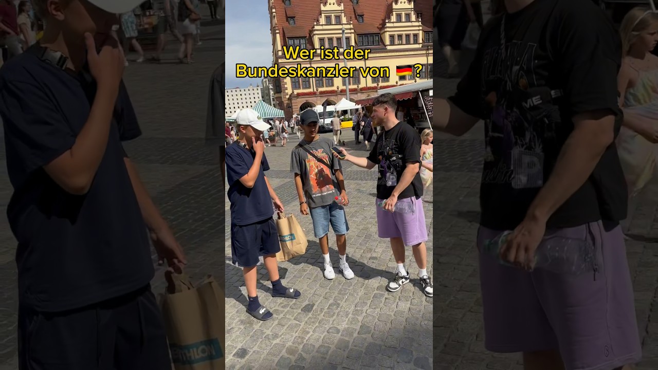 Wer ist der Bundeskanzler von 🇩🇪? Idiotentest auf der Straße😂Part 5 