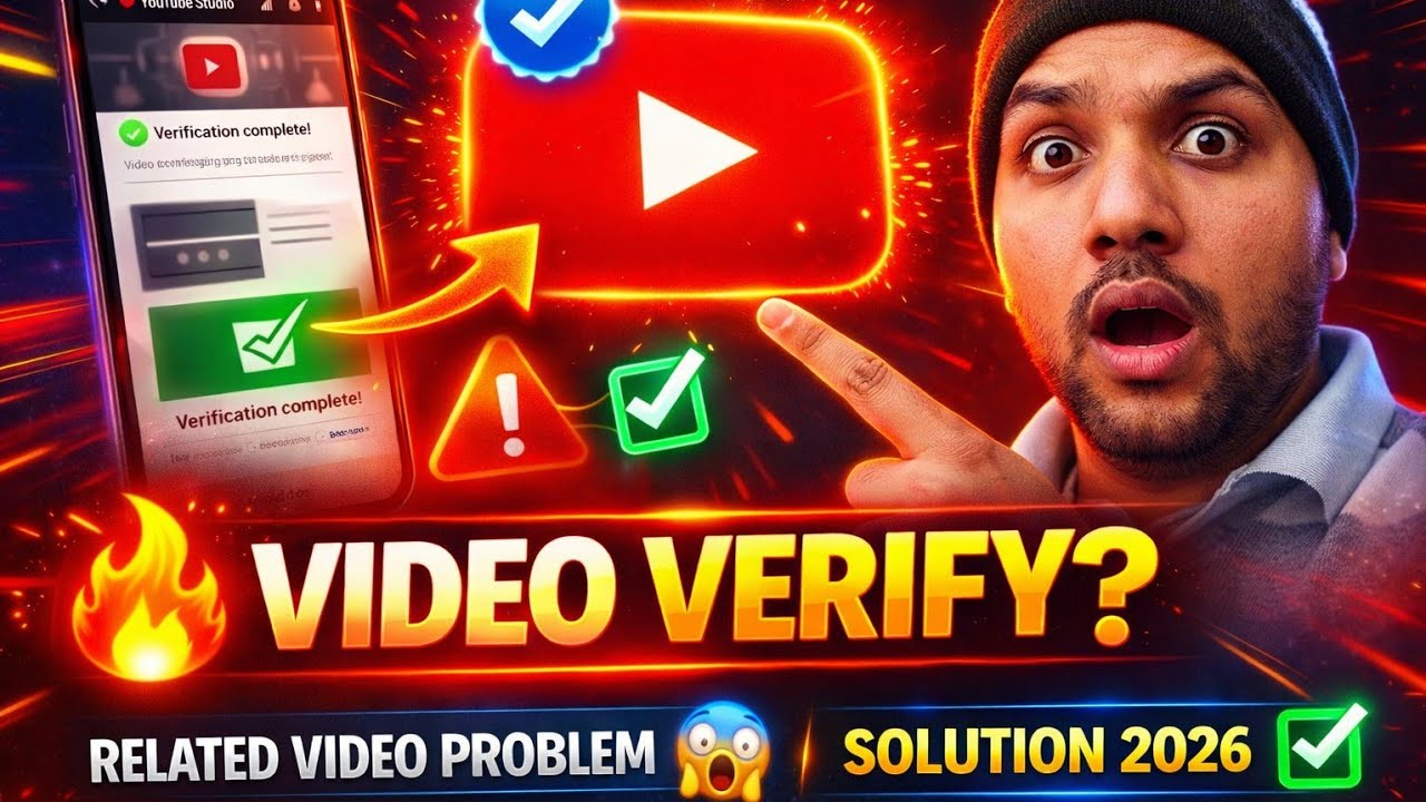 YouTube Related Video Verification Problem & Solution | Technical Ayush Help 