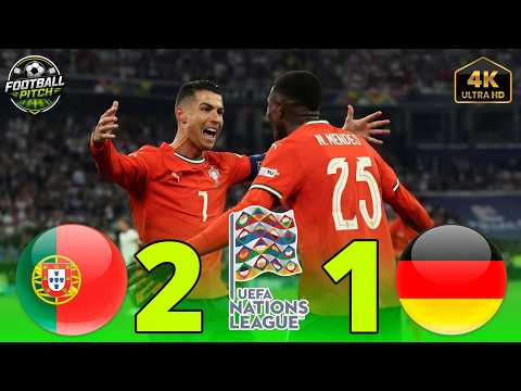 Ronaldo Defeats Germany! Portugal 2-1 Germany in The Nations League Semi-final