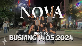 [Busking #3] Nova (노바) Part 1 | Kpop Dance In Public, Sinchon South Korea