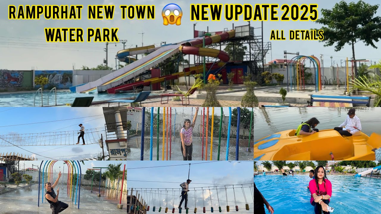 “Exploring Rampurhat New Town Water Park |Ticket Price,Water Slides, Pools,Rides & More!” 