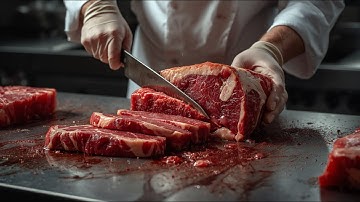 How to Cut AU Rump Steak | Professional Butcher Cutting Guide