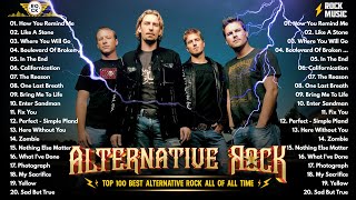 Linkin park, Evanescence, Coldplay, Evanescence, AudioSlave, Creed - Alternative Rock Of The 2000s