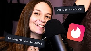 J'envoie des disquettes à des mecs sur TINDER✨😂  |  ASMR FR