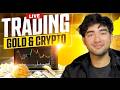 LIVE TRADING Gold & Crypto Market Analysis🔴| 16 march | Wealth in Whiteboard #btc #gold #livetrading