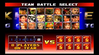 Tekken 3 Team Battle Mode