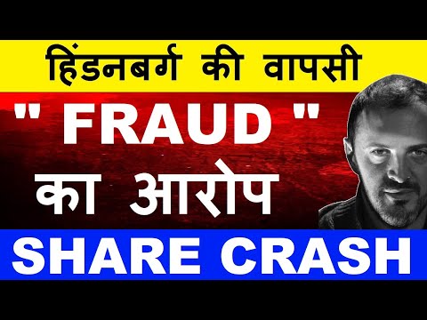 हिंडनबर्ग की वापसी ( FRAUD का आरोप लगाया )🔴 Share 12% CRASH😱😮🔴 Hindenburg🔴 Block🔴 Jack Dorsey🔴 SMKC