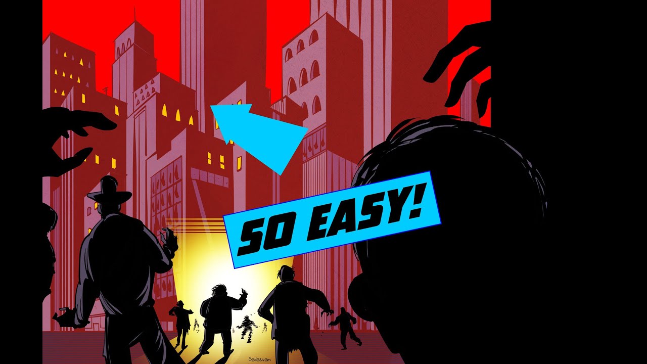 "How to Draw a City in 2-Point Perspective (The Simple Way)"