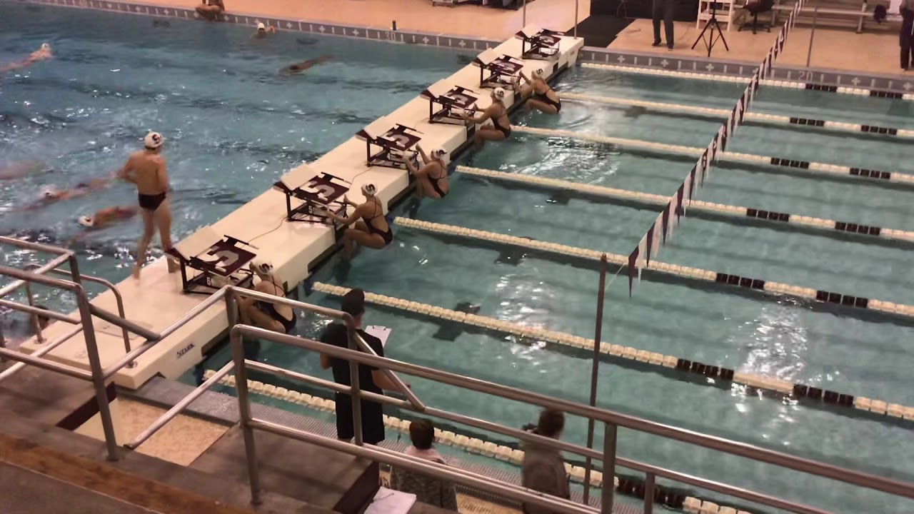 Intrasquad 2019 Womens 100 Yard Backstroke Youtube