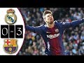 Real Madrid 0-3 Barcelona | Full Match | Partido Completo | Liga 2017/2018