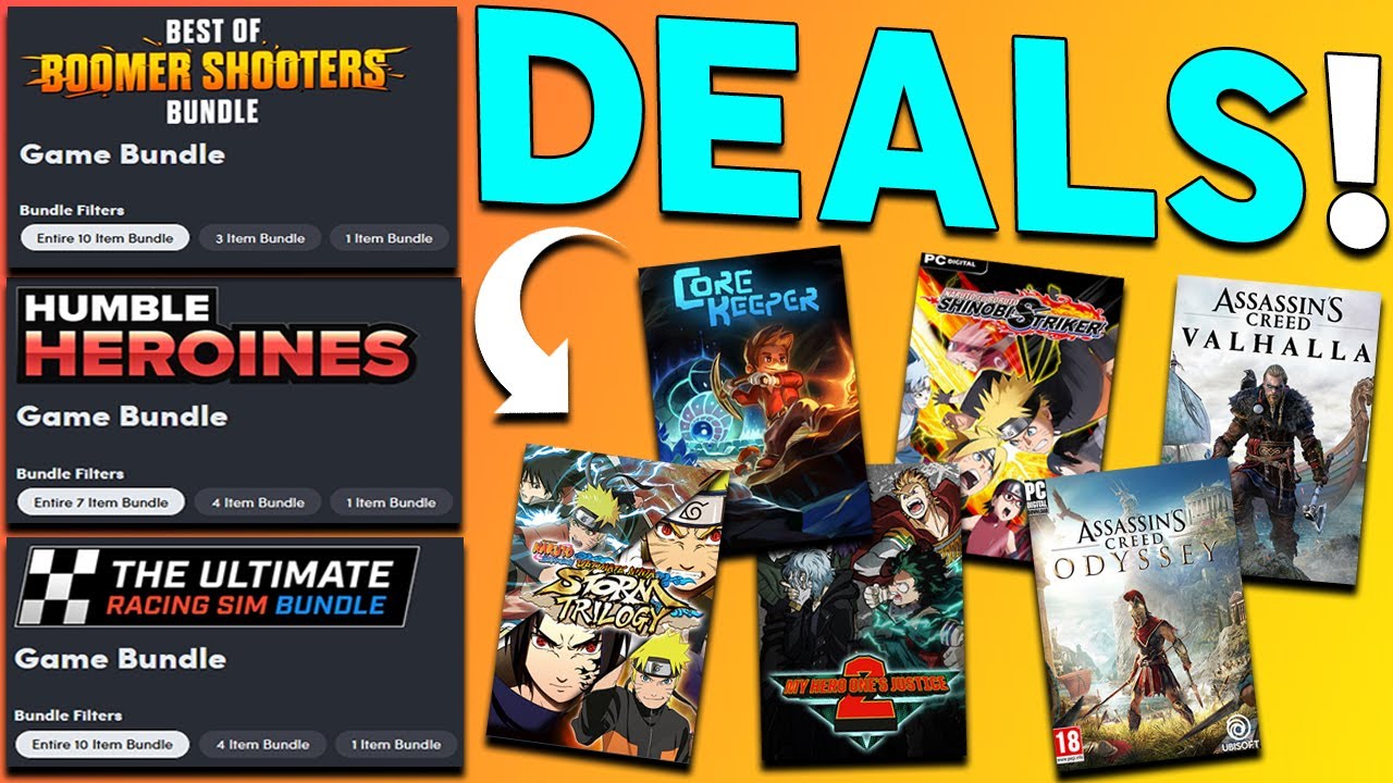 AWESOME PC GAME DEALS RIGHT NOW! 3 HUMBLE BUNDLES + MORE PC GAME DEALS