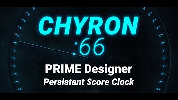 Chyron :66 - PRIME Designer - Persistent Score Clock