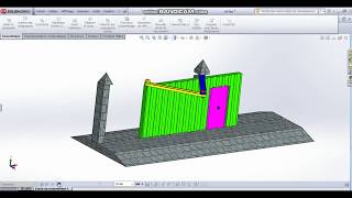 Garage door solidworks 2012