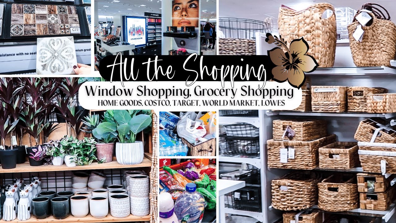 SHOP with ME Home Goods, Costco, World Market, Target CharlaniTV