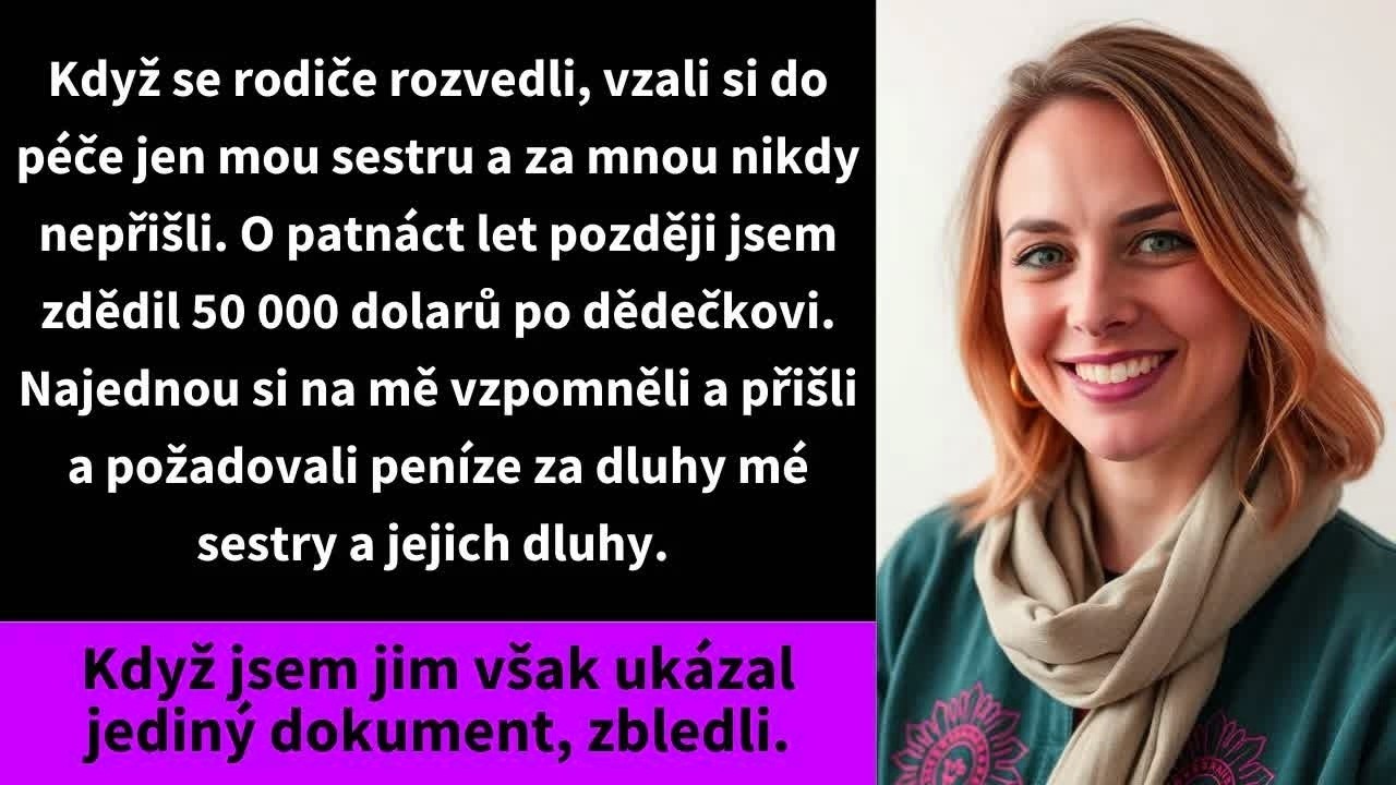 Máma mi řekla, že kdyby věděla o mé vývojové poruše, nikdy by mě neporodila. „Jsi pro naši rodinu zbytečná existence,“ řekla a nechala mě před prázdným domem prarodičů, když měla s tátou a bratrem...
