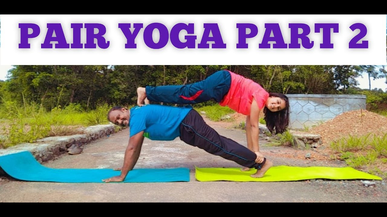 PAIR YOGA part 2🔥 ll SLIMYOGA