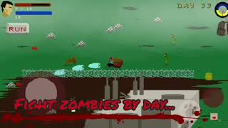 Best free indie pixel art games android: Me Alone: Survival Zombie Experience screenshot 1