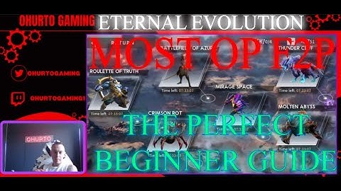 Eternal Evolution F2P PERFECT beginners guide