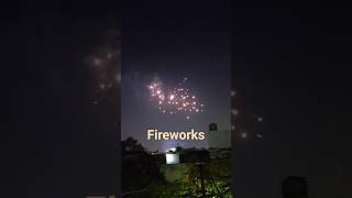 Fireworks on diwali night #diwali #fireworks #festival #shorts #youtubeshorts