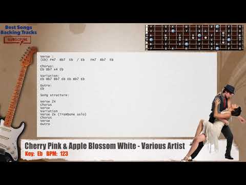 cherry-pink-&-apple-blossom-white---v.a.-(cha-cha-version)-guitar-backing-track-with-chords