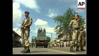 Police fire tear gas at protesting workers