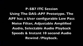 Do Spirits Hear Our Thoughts? P-SB7 Test Session Using NEW APF Prototype.