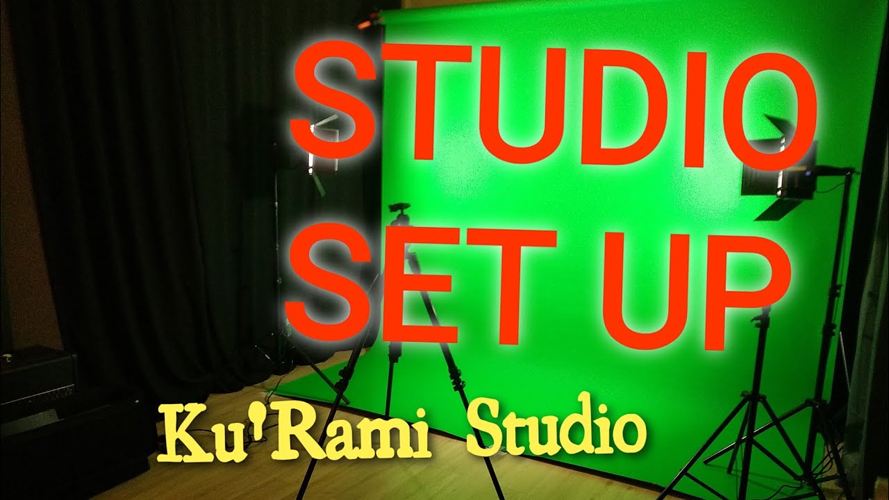 HOME STUDIO Set Up | GREEN SCREEN | PHOTOGRAPHY | VIDEOGRAPHY - YouTube