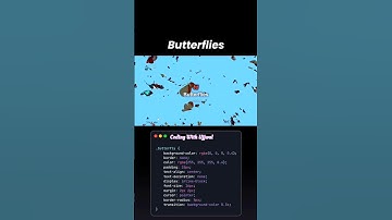 Create Beautiful Butterflies with HTML, CSS & JavaScript