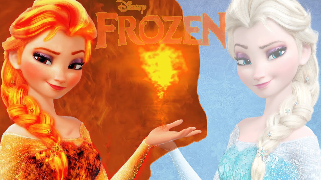 Frozen Elsa Fire Makeover - Disney Princess Make Up and ...