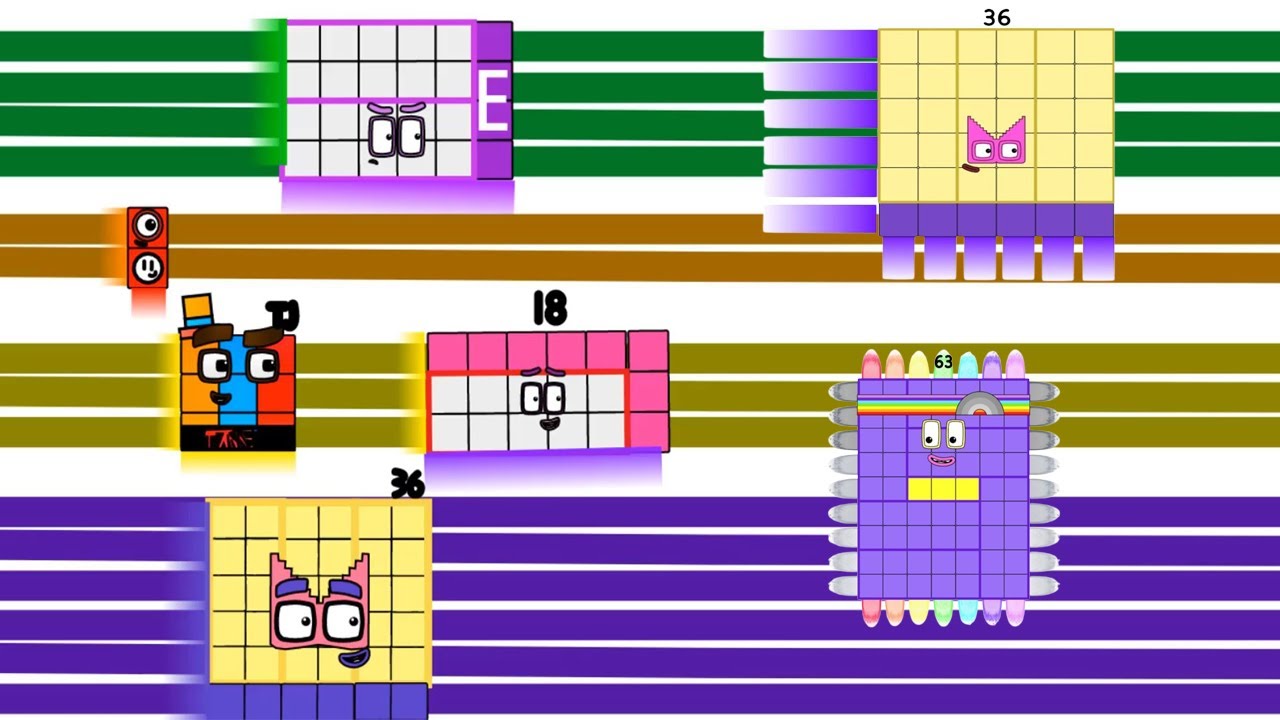 Numberblocks Math: Numberblocks Series 7 | Learn To Count Number ...