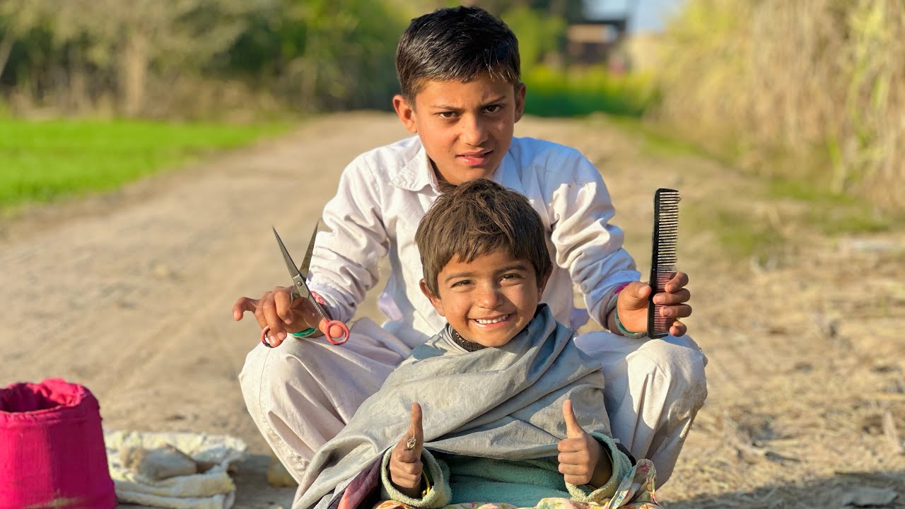 ASMR Smallest barber 💈 in the world 🌍 Fast Haircut 💇 