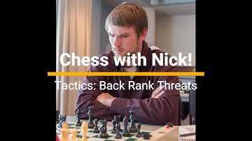 Tactics: Back Rank Threats