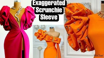 EXAGGERATED SCRUNCHIE SLEEVES TUTORIAL | DIY SCRUNCHIE RUFFLE SLEEVES
