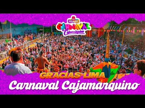 Carnavales Cajamarquinos 2024 de la Matarina en el Huaralino de los Olivos