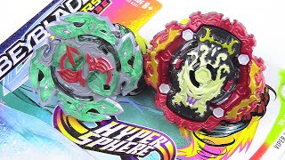 VIPER HYDRAX & DULLAHAN 2-pack QR CODE Unboxing Review Battle!! Beyblade Burst Rise Hypersphere