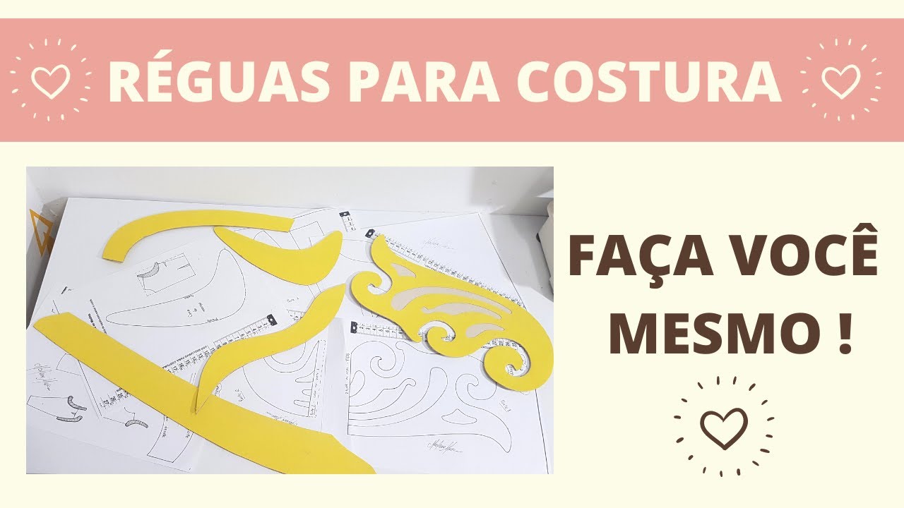 DIY- Réguas para costura | Gisele Maués
