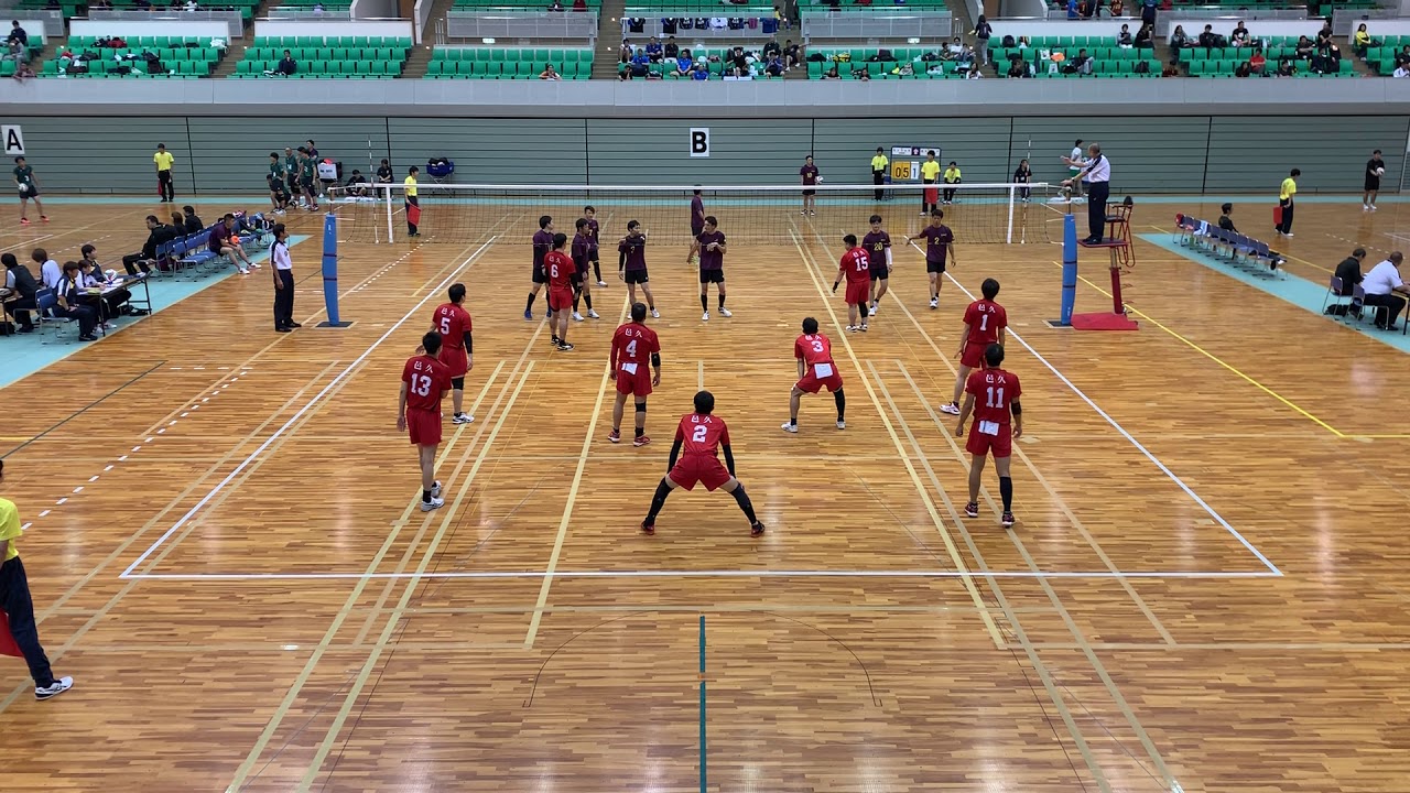 2019年 全国社会人9人制バレーボール西ブロック男女優勝大会krows長崎 Vs 邑久クラブ岡山 1set Youtube 