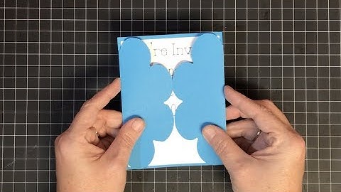 Creating a Gatefold Card in Design Space 3