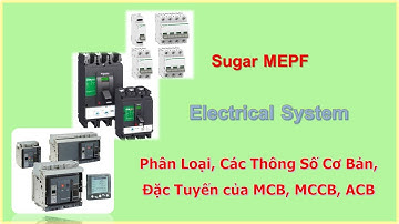 Hệ Thống Điện | Phân Loại, Các Thông Số Cơ Bản, Đặc Tuyến của MCB, MCCB, ACB | Sugar MEPF