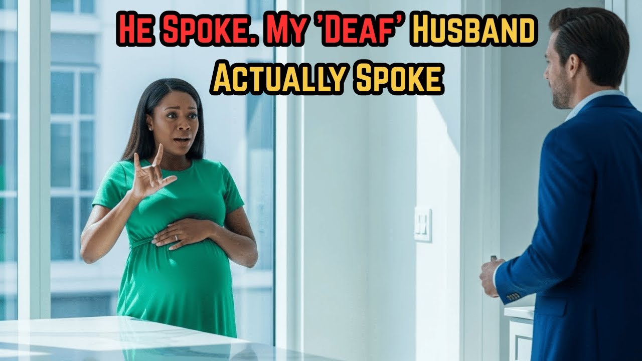 The deaf tech billionaire ceo I married could hear perfectly - he confessed while I was 7 months pre