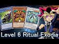 [Yu-Gi-Oh! Duel Links] 4+1-Card Exodia OTK (Level 6 Ritual Monster version)