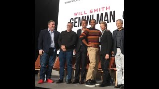 GEMINI MAN talk with Will Smith, Ang Lee, Clive Owen, Jerry Bruckheimer & VFX crew - October 4, 2019